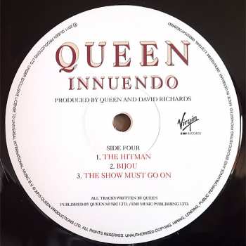 2LP Queen: Innuendo LTD