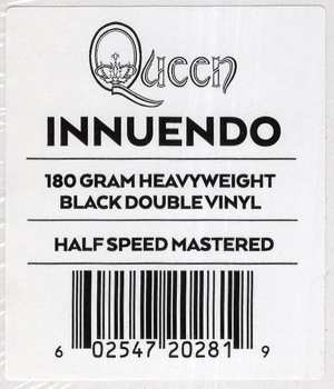 2LP Queen: Innuendo LTD