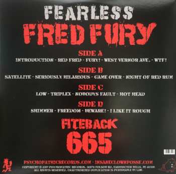 2LP Insane Clown Posse: Fearless Fred Fury CLR