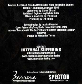 CD Internal Suffering: Awakening Of The Rebel