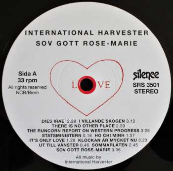 5LP/Dobozkészlet International Harvester: Remains  LTD