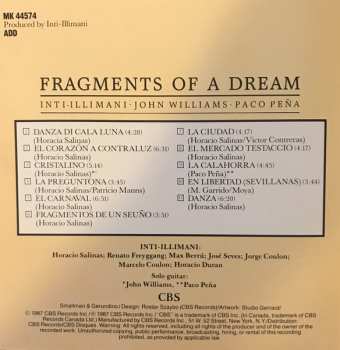 CD John Williams: Fragments Of A Dream