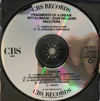 CD John Williams: Fragments Of A Dream