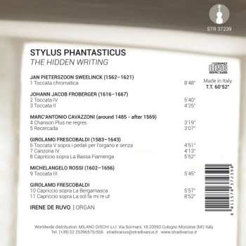 CD Irene De Ruvo: Stylus Phantasticus - The Hidden Writing