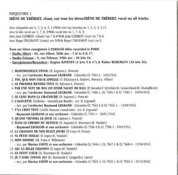 2CD Irène De Trébert: Mademoiselle Swing - Intégrale 1938 - 1946