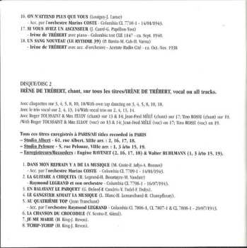 2CD Irène De Trébert: Mademoiselle Swing - Intégrale 1938 - 1946
