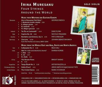 CD Irina Mureșanu: Four Strings Around The World
