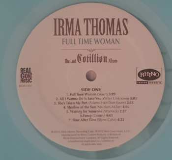LP Irma Thomas: Full Time Woman (The Lost Cotillion Album) CLR | LTD