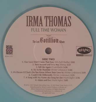 LP Irma Thomas: Full Time Woman (The Lost Cotillion Album) CLR | LTD