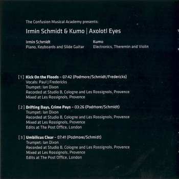CD Irmin Schmidt: Axolotl Eyes DIGI