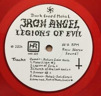 LP Iron Angel: Legions Of Evil CLR | LTD