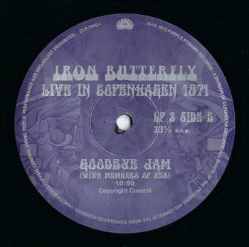 2LP Iron Butterfly: Live In Copenhagen 1971 LTD | CLR