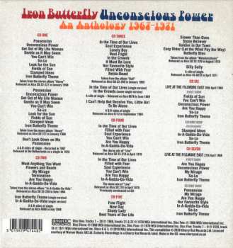 7CD/Dobozkészlet Iron Butterfly: Unconscious Power: An Anthology 1967-1971