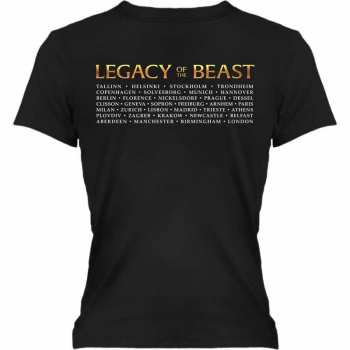 Merch Iron Maiden: Dámské Tričko Legacy Of The Beast Tour  S