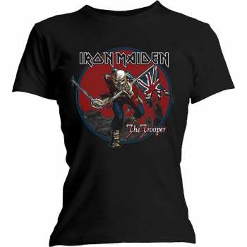 Merch Iron Maiden: Női Póló Trooper Red Sky 