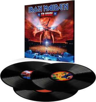 3LP Iron Maiden: En Vivo! LTD