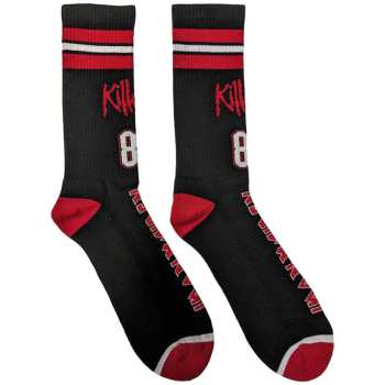 Merch Iron Maiden: Iron Maiden Unisex Ankle Socks: Killers '81 (black) (uk Size 4 - 7) 36 - 42