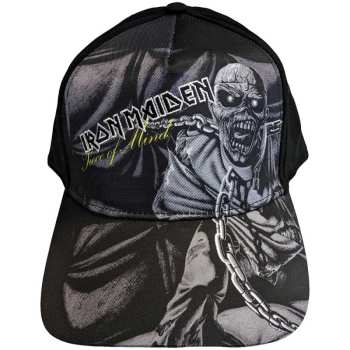 Merch Iron Maiden: Baseball sapka Piece Of Mind Greyscale