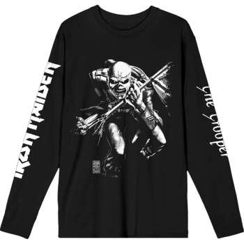 Merch Iron Maiden: Long Sleeve Póló 50 Trooper Isolated
