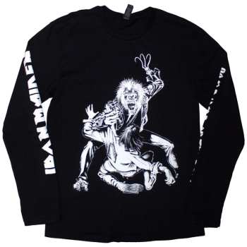Merch Iron Maiden: Long Sleeve Póló No Prayer Claw Isolated