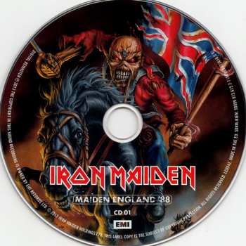 2CD Iron Maiden: Maiden England '88