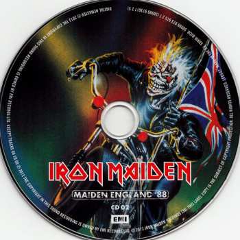 2CD Iron Maiden: Maiden England '88