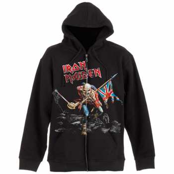 Merch Iron Maiden: Cipzáras felső Scuffed Trooper 