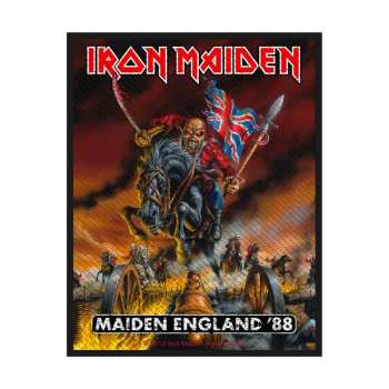 Merch Iron Maiden: Felvarró Maiden England 