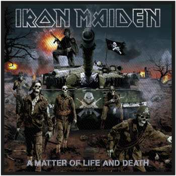 Merch Iron Maiden: Felvarró Matter Of Life And Death 2020 