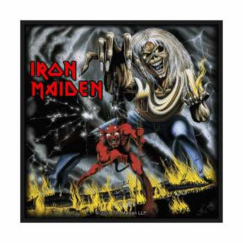 Merch Iron Maiden: Felvarró Number Of The Beast 