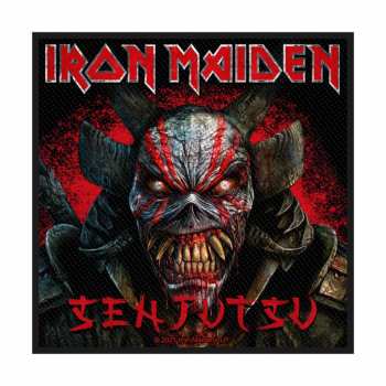 Merch Iron Maiden: Felvarró Senjutsu Back Cover 