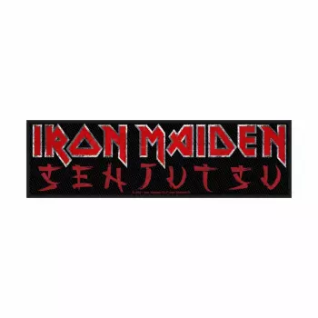 Felvarró Senjutsu Logo Iron Maiden (superstrip Patch - Packaged)
