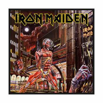 Merch Iron Maiden: Felvarró Somewhere Back In Time 