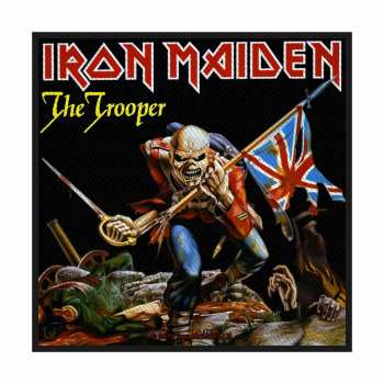 Merch Iron Maiden: Felvarró The Trooper 