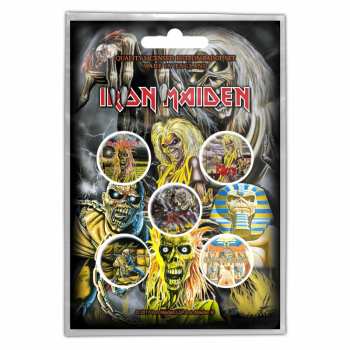Merch Iron Maiden: Kitűző készlet Early Albums 