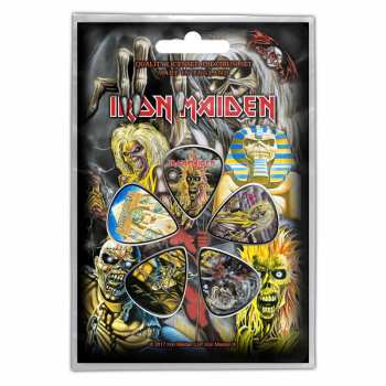 Merch Iron Maiden: Gitár pengető készlet Early Albums