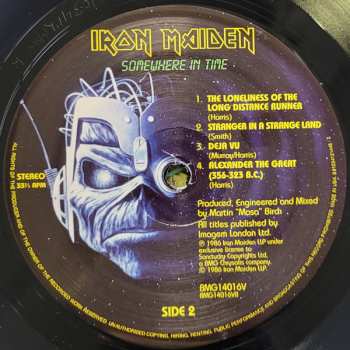 LP Iron Maiden: Somewhere In Time