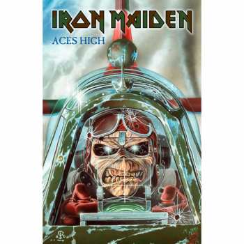 Merch Iron Maiden: Textil poszter Aces High