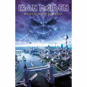 Merch Iron Maiden: Textil poszter Brave New World