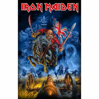 Merch Iron Maiden: Textil poszter England