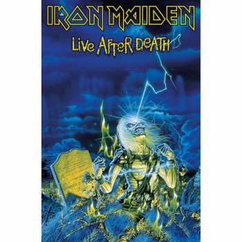 Merch Iron Maiden: Textil poszter Live After Death