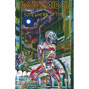 Merch Iron Maiden: Textil poszter Somewhere In Time
