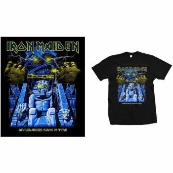 Merch Iron Maiden: Póló Back In Time Mummy 
