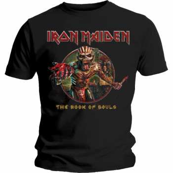 Merch Iron Maiden: Póló Book Of Souls Eddie Circle 