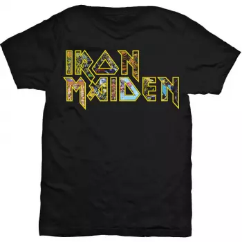 Póló Eddie Logo Iron Maiden 