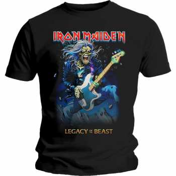 Merch Iron Maiden: Póló Eddie On Bass 