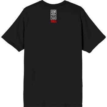 Merch Iron Maiden: Iron Maiden Unisex T-shirt: Est. 1975 Eddie Scream Portrait (black) (back Print) (small) S