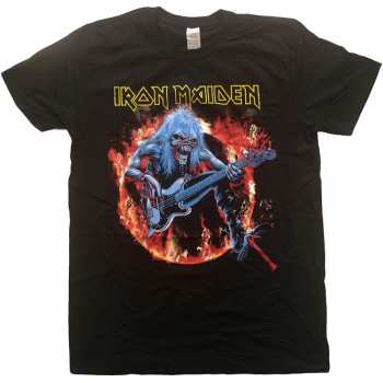 Merch Iron Maiden: Póló Fear Live Flames 