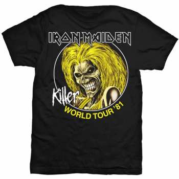Merch Iron Maiden: Póló Killer World Tour 81 