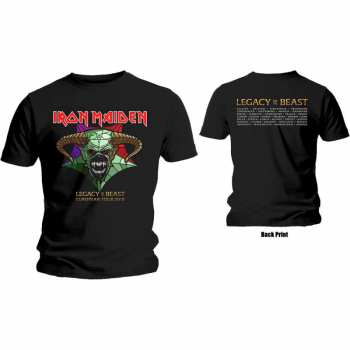 Merch Iron Maiden: Tričko Legacy Of The Beast Tour  S